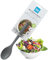 Taylors Eye Witness Mini Silicone Graphite Grey Stirring Spoon - Dishwasher Safe, Perfect for Non-Stick Pans. Small Enough for Jars. Odour, Stain & Heat (260°C/500°F) Resistant. 5 Year Guarantee
