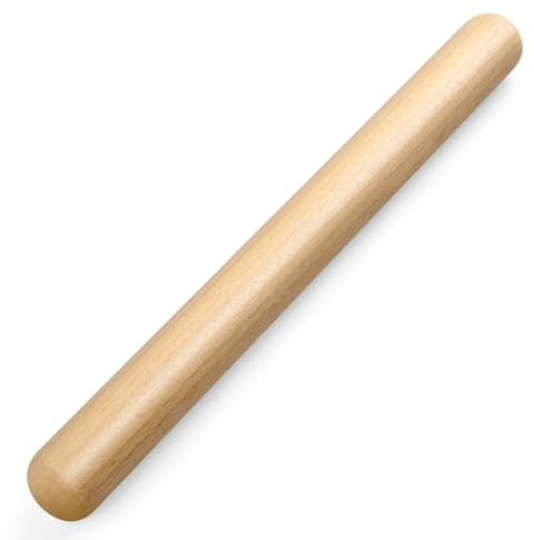 LorisArm 29,2 cm Teigroller aus Holz zum Backen, Französisches Holz Nudelholz Küche Teigroller für Fondant, Pizza, Kuchen, Kekse und Gebäck