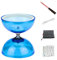 Diabolo Yoyo,Yoyo Chinois - Diabolo Yoyo Jouet Diabolo Chinois Yoyo à Triple Roulement,Yoyo Chinois Diabolo Portant Diabolo pour débutants Fitness Fun
