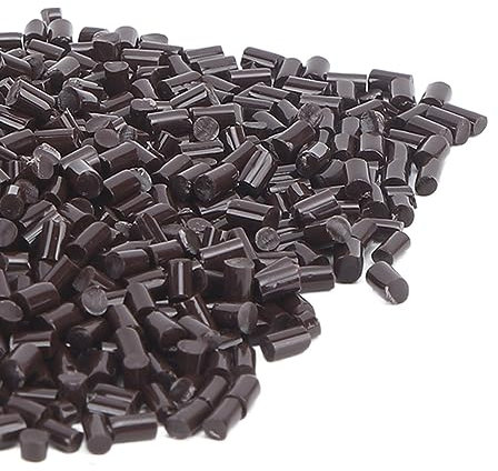 100g Hair Extension Fusion Keratin Glue Tips Rebond Granules Beads, Keration Glue Granule Bead, Keratin Glue Granule Pellets for Hot Fusion Nail, I Tip Hair Extensions (Brown)