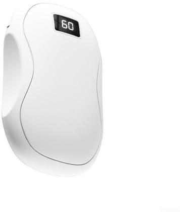 Batterie externe au design compact avec surveillance numérique et temps de chauffage prolongé pour plus de confort (blanc)