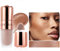 Flüssige Kontur Stick Make-up Creme Gesicht Kontur Wand mit Kissen Applikator, natürliche Matte langanhaltende cremige Bronzer Kontur, leichte seidige Mischbar #Hazelnut Latte #Brown Sugar