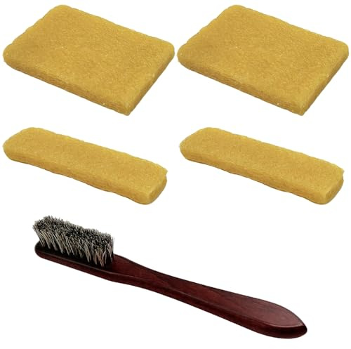 4 gomas de borrar adhesivas, 2,2 x 8,2 x 1 cm, 5 x 7 x 1 cm, goma de borrar de cemento, removedor de restos de pegamento, limpiador de papel de lija para eliminar pegamento y residuos de papel y arte