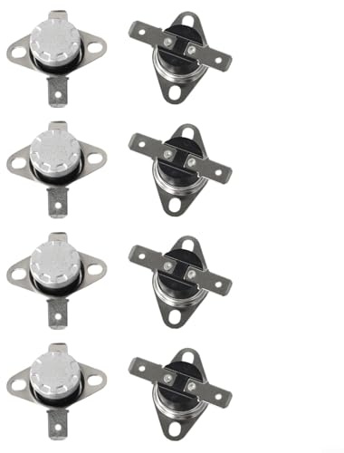 KSD301 Termostato de disco de presión normalmente cerrado 10A para monitoreo de temperatura y apagado de seguridad en electrodomésticos