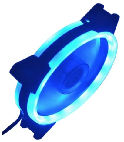 Ventola Del Case Del Computer, Ventola Del Telaio 12CM Aurora Eclipse 16LED