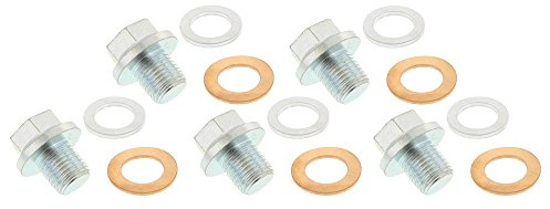 Mapco 95944/5 Ölablassschrauben Satz 5 Teilig | Kompatibel mit: HYUNDAI ACCENT I, ACCENT II, ACCENT II Stufenheck, ACCENT III, ACCENT III Stufenheck, ACCENT Stufenheck, ATOS