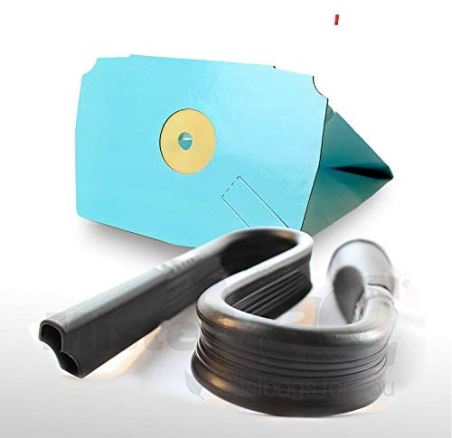 MisterVac 10x Staubsaugerbeutel + Flexdüse kompatibel mit Electrolux Lux D 748 Royal