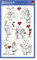 AVERY Zweckform 55181 Papier-Sticker Brautpaar 9 Aufkleber (weiß, schwarz, gold, Dekosticker, selbstklebend, Gastgeschenk, Einladung, Hochzeitskarte, Hochzeit, Geschenke, Fotoalbum, Gästebuch)