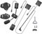 Cellularline Micinterphominiusb Kit audio con 2 microfoni per Interphone Sport/Tour/Urban