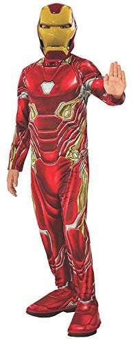 Rubies Official Avengers Infinity Wars Iron Man, Classic Child Costume - Medium, Age 5-7, Height 132 cm Halloween