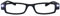La Compañía Gafas De Lectura Iluminado LED Noche Lectores De Luz Hombres Mujeres Negro L1-1 +3,00