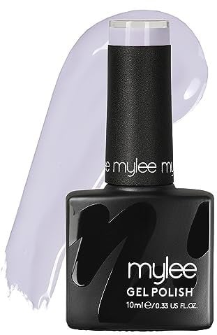 Mylee Gel Nail Polish 10ml [Lady Like] UV/LED Soak-Off Nail Art Manicure Pedicure for Professional, Salon & Home Use [Purple Range] - Long Lasting & Easy to Apply