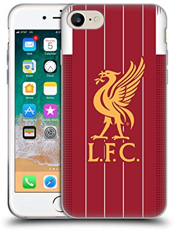 Head Case Designs Officially Licensed Liverpool Football Club Home 2019/20 Kit Soft Gel Case Compatible With Apple iPhone 7/8 / SE 2020 & 2022