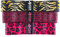 7,6 cm Band-Set von 4KOR Fitness (Grippy/Animal Print)