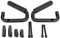 Tbest Poign¨¦e de prise de voiture, accessoire de poign¨¦e de poign¨¦e avant de voiture en alliage d'aluminium adapt¨¦ remplacement pour JK 2/4 porte 2007-2019