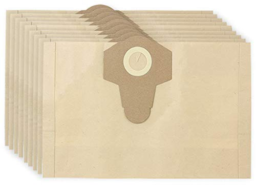 SPARES2GO 20Ltr Dust Bags compatible with Dirt Devil, Draper, Einhell Vacuum cleaner (Pack of 10)