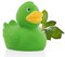 Schnabels Naturkautschuk-Ente - Klassisch, nachhaltig, ohne Erdöl gefertigt! Das grüne Geschenk für Jung und Alt