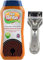 UKDD® Hob Brite Original Ceramic, Electric, Halogen and Induction Hob Cream Cleaner 250ml with Dual sided micro fiber cloth & Heavy Duty Cleaninig Tool