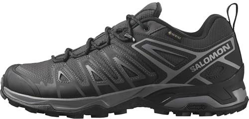 Salomon X Ultra Pioneer Gore-Tex Chaussures Imperméables d'extérieur pour Homme, Par tous les temps, Maintien sûr, Stabilité et amorti, Phantom, 44 ⅔