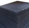 Black PVC Coated Wire Mesh Panel | 6ft x 3ft | 1 (25mm) Holes | 12 Gauge (4)