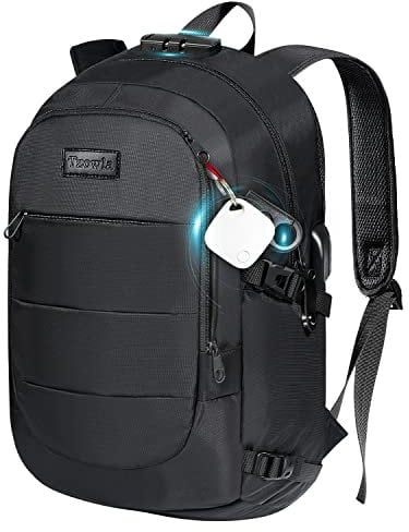 Tzowla 30 Liter Anti Theft Backpacks with Tracker Smart Tag and USB Charging Port Laptop Backpack