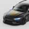 Finest Folia Rennstreifen Auto Aufkleber für Motorhaube Motorrad Bus Sticker Kfz Zubehör Tuning Dekor Design Folie Racing Streifen Dach KX077 (07 Gold Metallic)