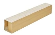 ratioform terra | Palettenkufen Vollpappe | Traglast 500 kg | VE 6 Stk | LxBxH 600 x 90 x 100 mm