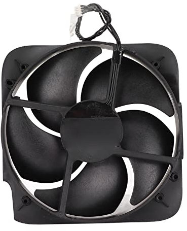 Internal Cooling Fan, 4 Pin 12V 0.6A Fast Heat Dissipation Quiet Replacement Internal Cooling Fan for Series X