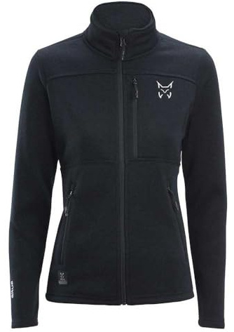 Chaqueta de punto muy cálida, ligera y confortable. C: NEGRO T: M