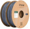 eSUN PLA+ Filament 1.75mm, PLA+HS Hochgeschwindigkeitsdruck 3D Drucker Filament Maßgenauigkeit +/- 0.03mm, 1KG Spule (2.2 LBS) Speedy PLA Plus Filament (Grau-2KG, 2KG)