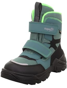 Superfit Snow Max Warm Gefütterte Gore-Tex, Stivali da Neve, Verde Verde Chiaro 7000, 27 EU Larga