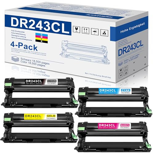 DR243CL Trommel kompatibel für Brother DR243 DR243CL DR 243CL MFC-L3700Series MFC-L3710CW MFC-L3750CDW MFC-L3770CDW DCP-L3500Series DCP-L3550CDW DCP-L3510CDW