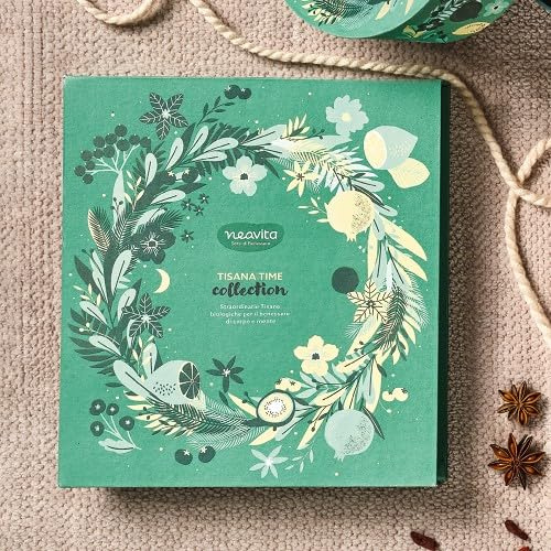 NEAVITA Tisana Time Collection Cofanetto Quadrato Verde