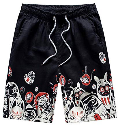 Generico Pantaloncini Mare Uomo Surf Bermuda Pantaloncini da Bagno Estivi Sportivi Nuoto Costumi da Piscina Fodera in Rete Taglie Forti Shorts Uomo con Tasche Vacanze Pantaloni da Spiaggia