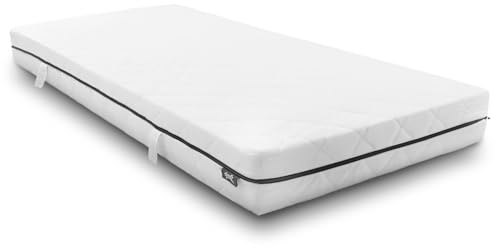 Sleezzz® Superior Taschenfederkernmatratze, 18 cm Höhe, H3 Härtegrad, 440 Federn/2m² (90x200 cm)