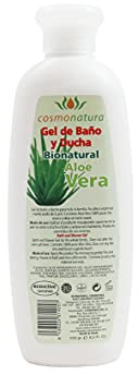 Cosmonatura Gel Aloe Vera Ducha y Baño, 250 ml