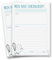 2 Rezept Blöcke á 50 Blatt | dv275 blau | DIN A5 | Rezept-Block Rezept-Karten Meine Lieblings-Rezepte zum Kochen Backen selberschreiben sammeln
