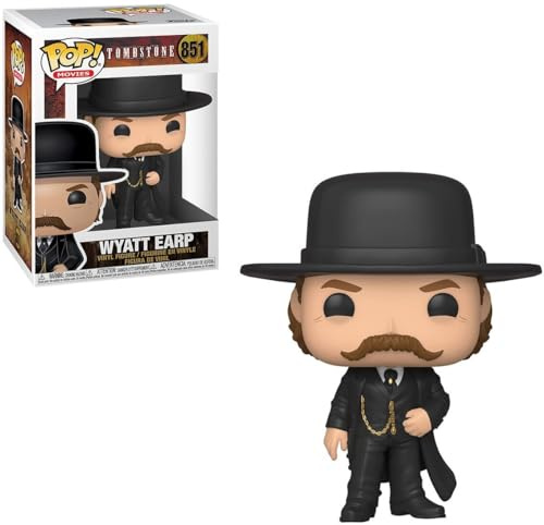 Funko POP! Movies: Tombstone - Wyatt Earp - Tombstone 1993 - Collectable Vinyl Figure - Gift Idea - Official Merchandise - Toys for Kids & Adults - Movies Fans - Model Figure for Collectors