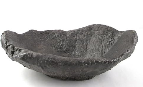Bonsaischale Bonsai Schale Bogenschale Pflanzschale oval anthrazit 30x19x10cm (37423)