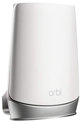 PETIMETI Wall Mount for Netgbear Orbi WiFi 6 Router with Sturdy Metal Stand Compatible Orbi WiFi 6 Router RBK753 RBK852 RBK853 RBS750 RBK752 RBK850 RBS750 RBS751(1 Pack)