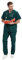 MISEMIYA - Unisex-Schrubb-Set - Medizinische Uniform mit Oberteil und Hose ref.6801-6802 - Medium, Grün 68