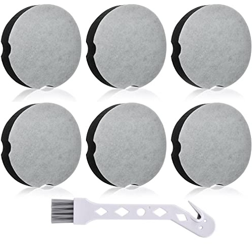 Anewise 6 Pack Filter Replacement for Bissell Cleanview Compact Turbo 3508 3437F Powerforce Compact Lightweight Upright 2112 1520 for Bissel Turbo Bagless 2690 Vacuum, Parts #1604896/160-4896
