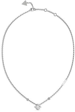 GUESS G Cube JUBN03084JWRHT-U Halskette, Einheitsgröße, Metall, Kein Edelstein