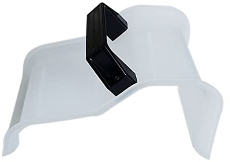 Truelle à plâtre Truelle à béton avec poignée en Plastique, pelouse, terrasse, coulis, Moule de Fabrication de béton, truelle de Finition en béton pour Chemin de Paysage