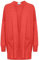 ICHI IHALPA CA7 Damen Lange Strickjacke Feinstrick Cardigan Longstrickjacke Strickcardigan Regular-Fit, Größe:XS/S, Farbe:Poppy Red (171664)