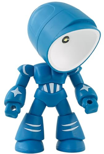 Housoutil Robot Lampe Verstellbare Nachttischlampe Für Schlafzimmer Und Büro Kreatives Warmlicht Touch-Schalter Kompakte Tischlampe Für Studenten Und Dekoration