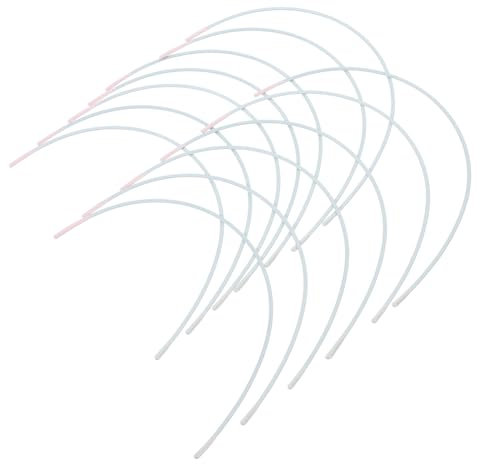 DIYEAH 10pairs Replaceable Underwire Wire for Bras Underwire Accessories Lingerie Underwear Support Ring