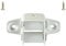 cyclingcolors Guide sangle de volet roulant à galets pour sangle de 15 à 18mm en acier laqué blanc fixation horizontale à visser entraxe 37mm Rouleau Enroulement Fixation Fenêtre Store