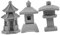 Sosoport Bonsai-pagode Statue Modell Miniatur Landschaft Garten Pagoden Und Dekorationen Pavillons