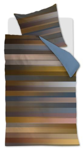 Beddinghouse Dutch Design Bombay bettwäsche-Set 2 TLG. - 135x200 - Braun - Baumwollsatin - mit Reißverschluss